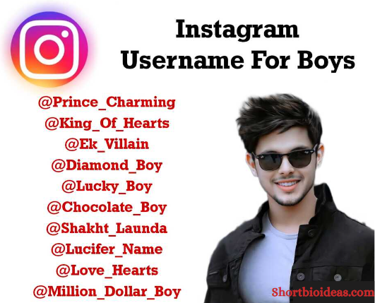 Instagram Username For Boys Stylish & Attitude