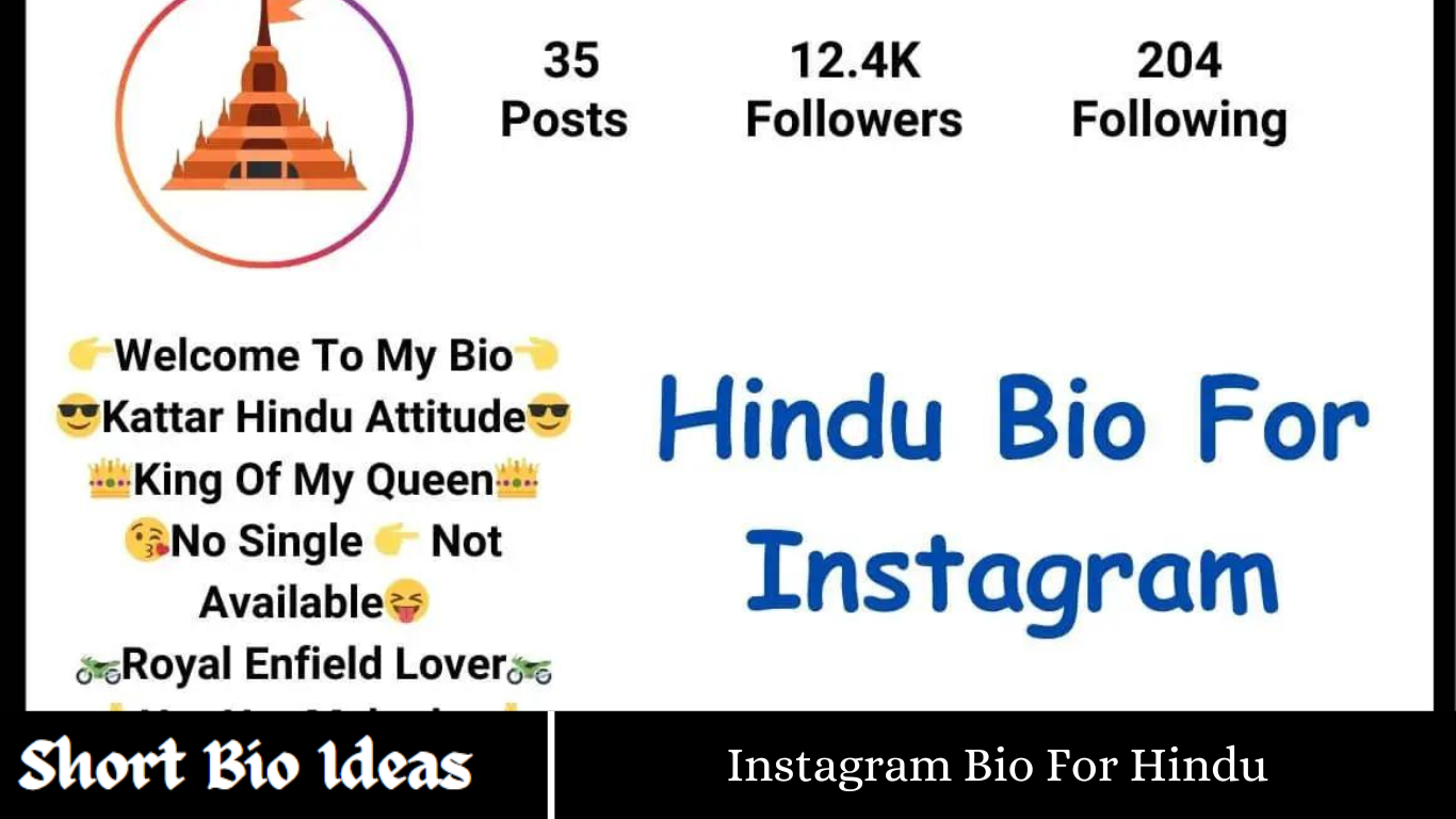 Instagram Bio For Hindu