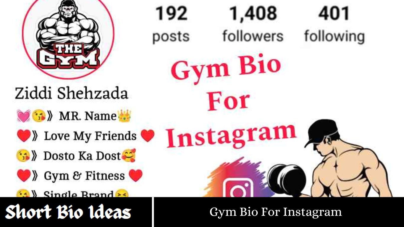 Gym Bio For Instagram